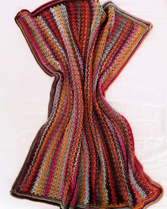 Crochet Kit - Autumn Day Afghan