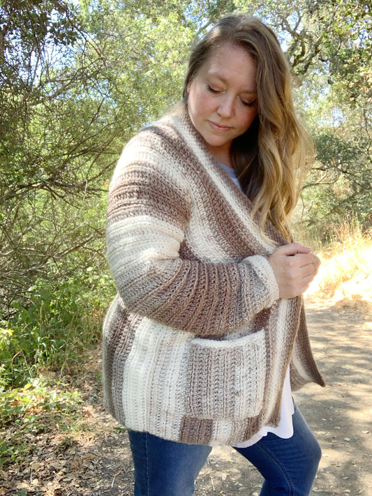 Crochet Kit - The Coen Cardigan
