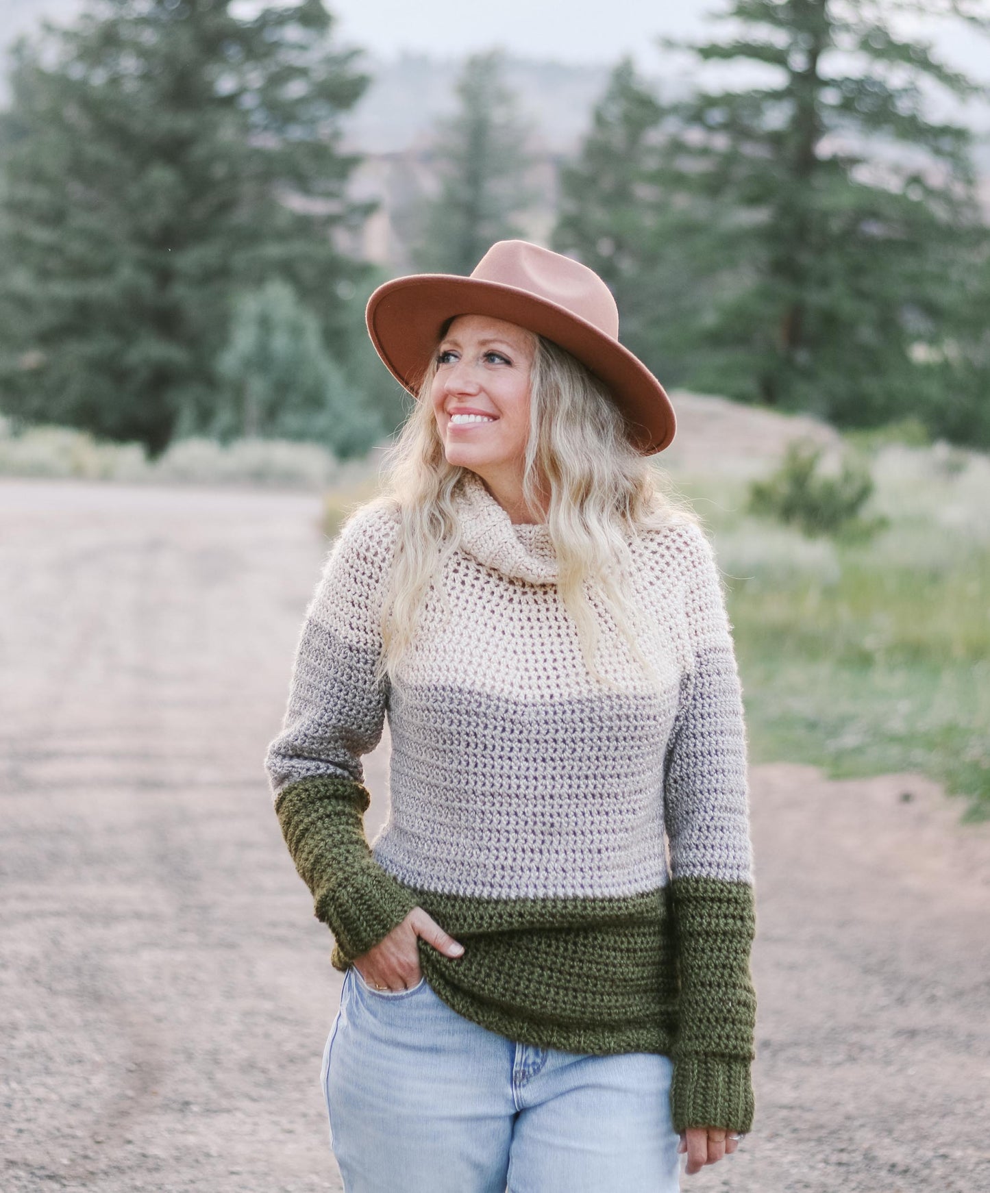 Crochet Kit - Snowbound Pullover