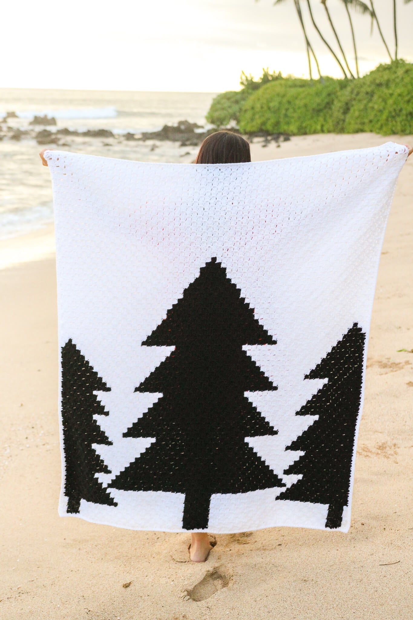 Crochet Kit - Treescape Throw