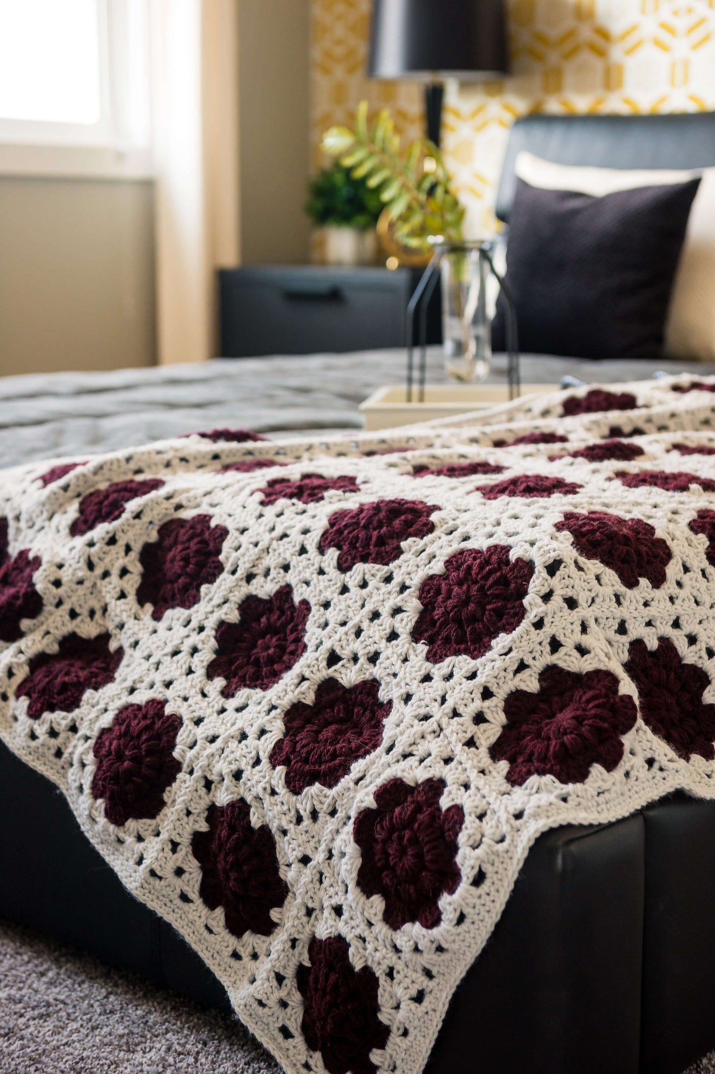 Crochet Kit - The Ruby Blanket