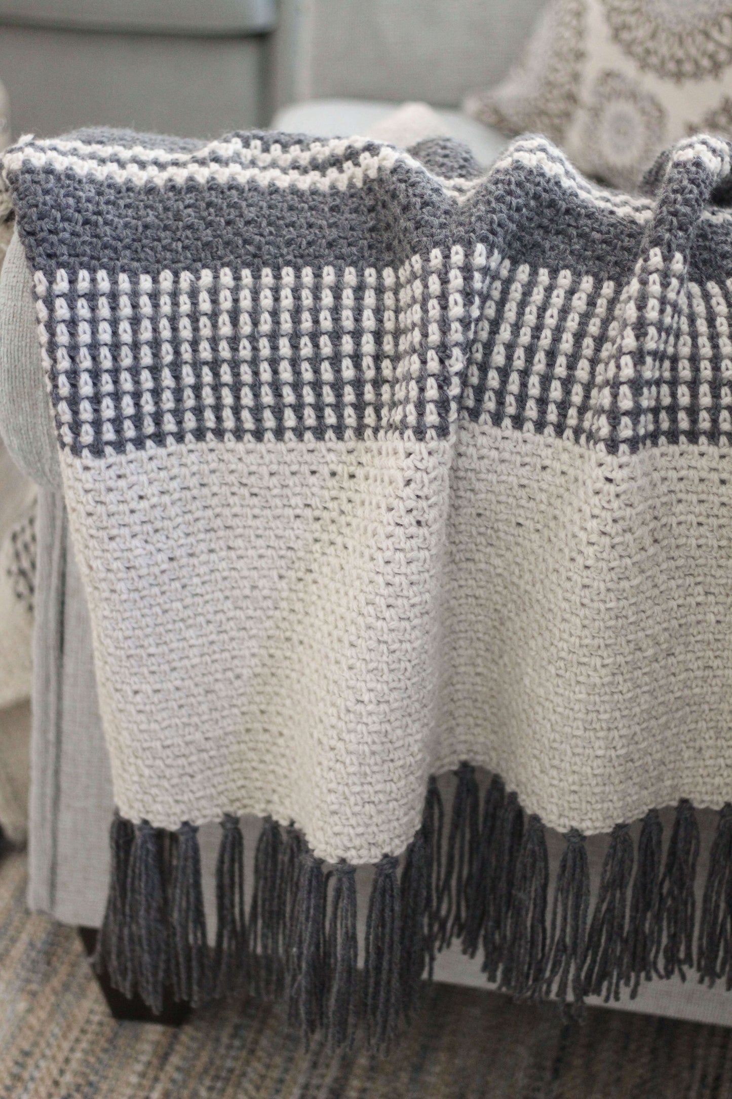 Crochet Kit - Linden Afghan