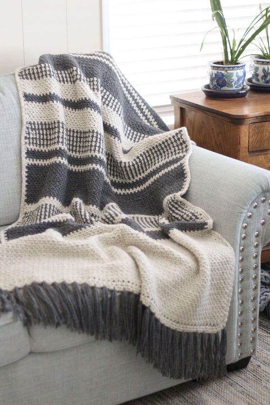 Crochet Kit - Linden Afghan