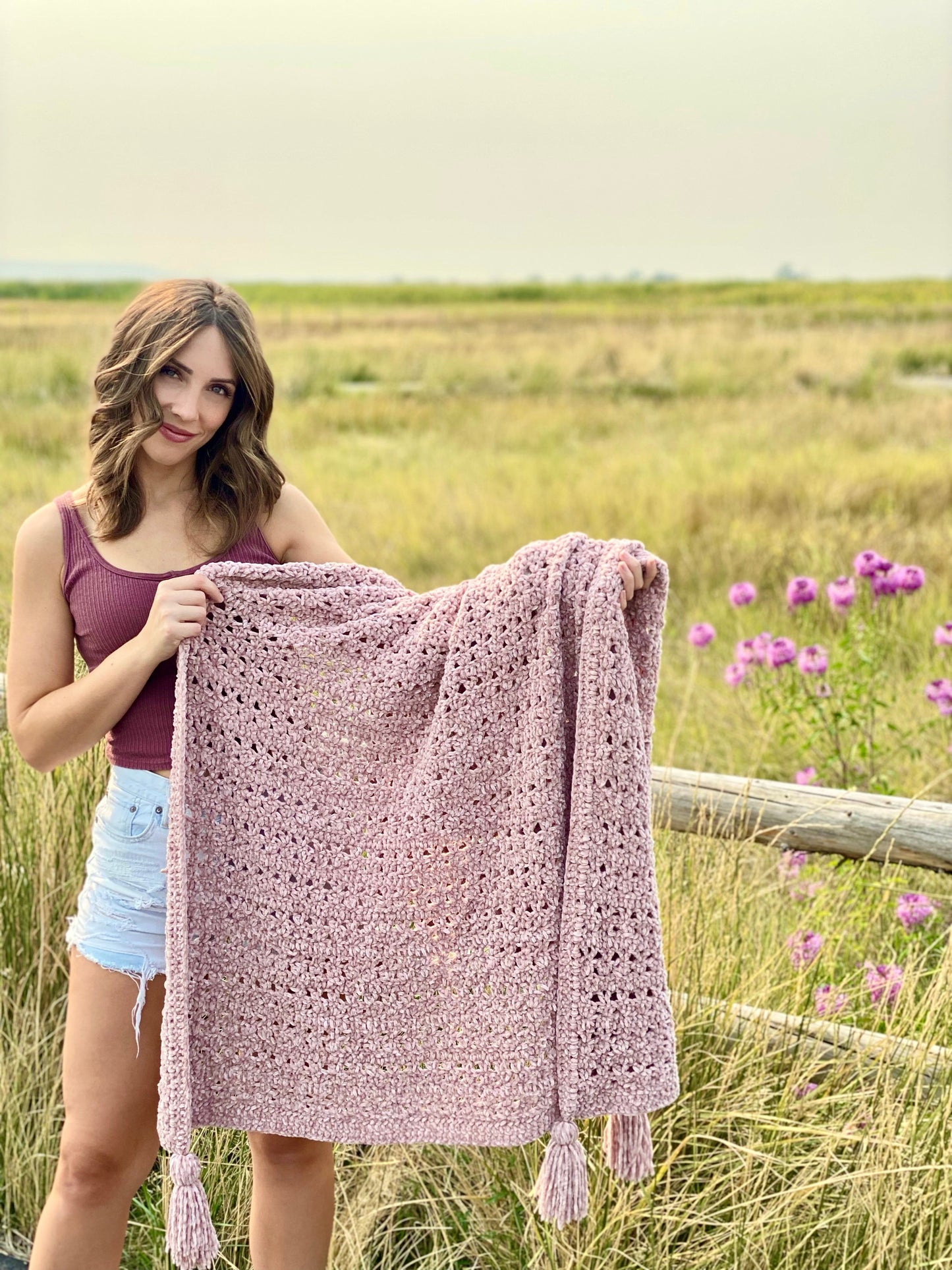 Crochet Kit - The Thistle Throw
