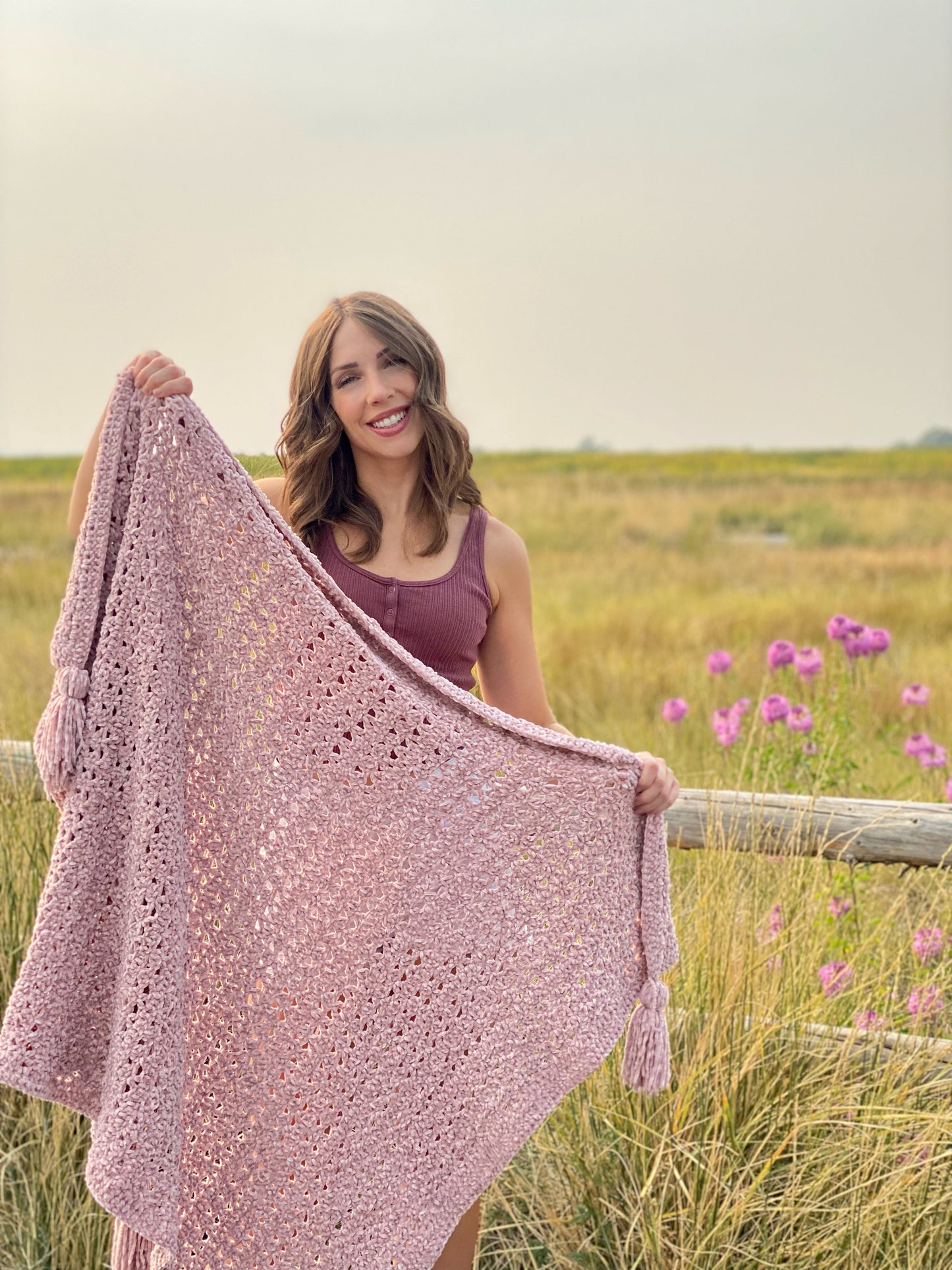 Crochet Kit - The Thistle Throw