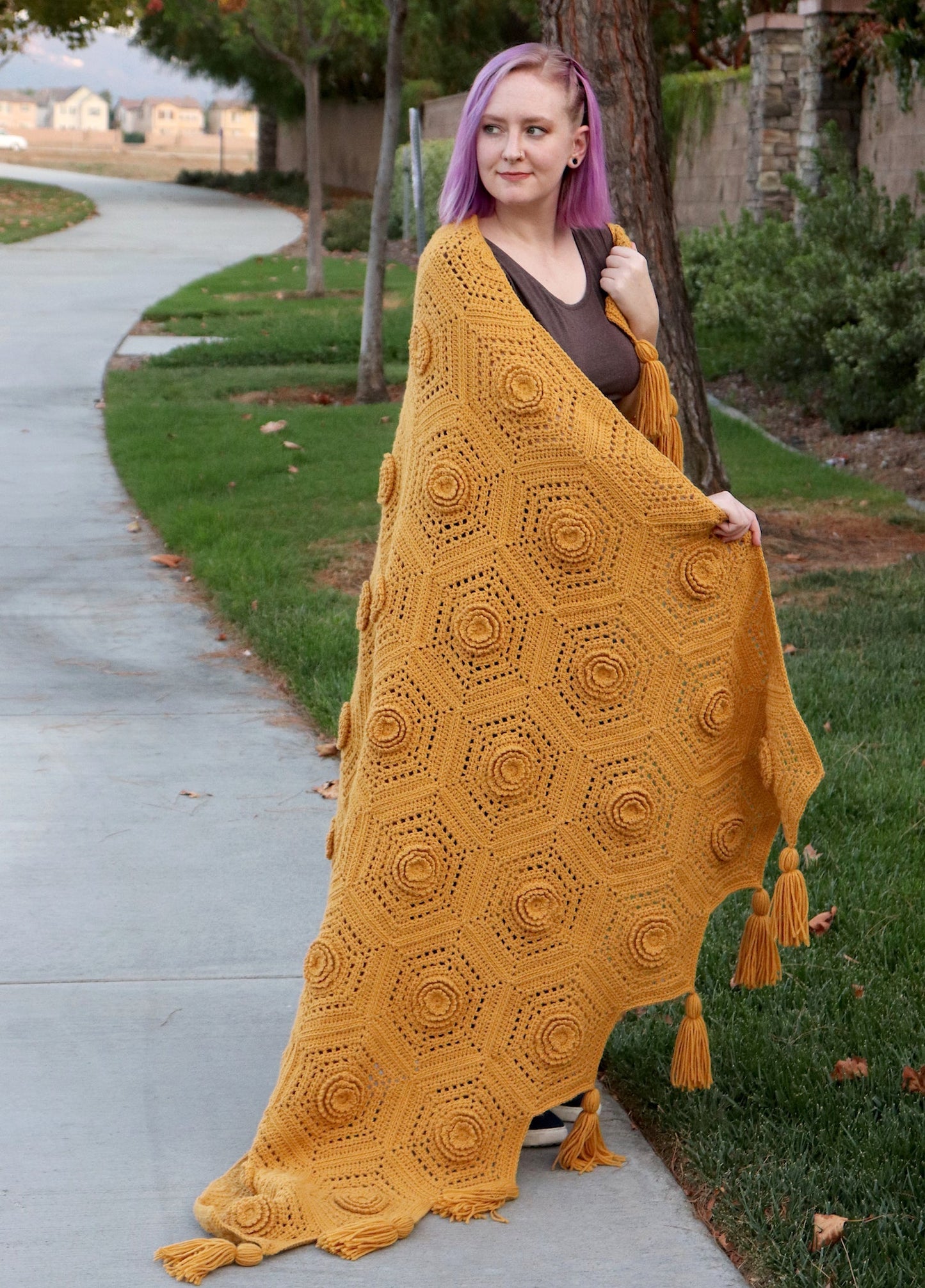 Crochet Kit - Florence Hexagon Blanket