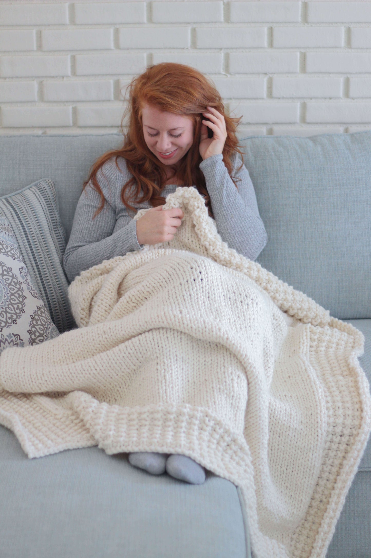 Knit Kit - Tullamore Throw