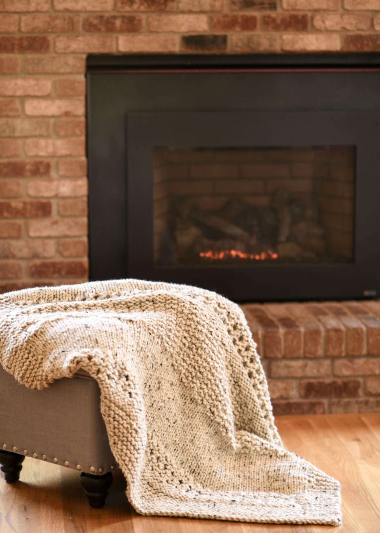 Knit Kit - Fall Cuddler Throw