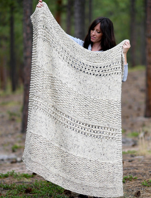 Knit Kit - Fall Cuddler Throw