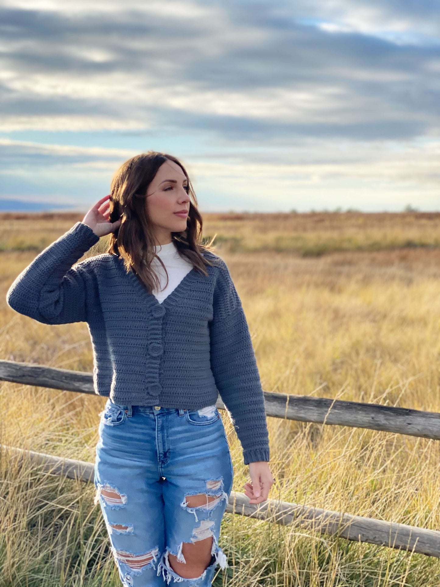 Crochet Kit - The Carl Cardigan