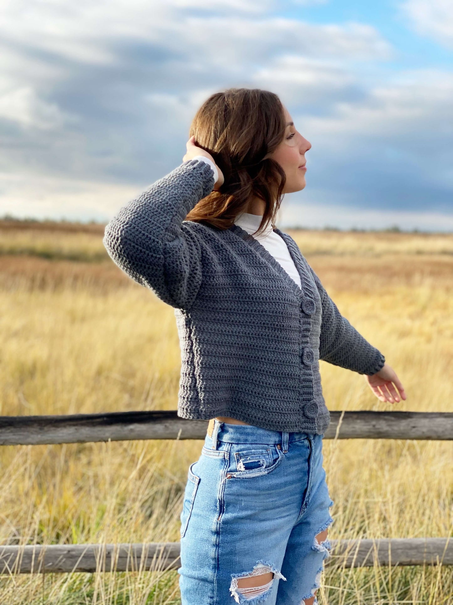 Crochet Kit - The Carl Cardigan