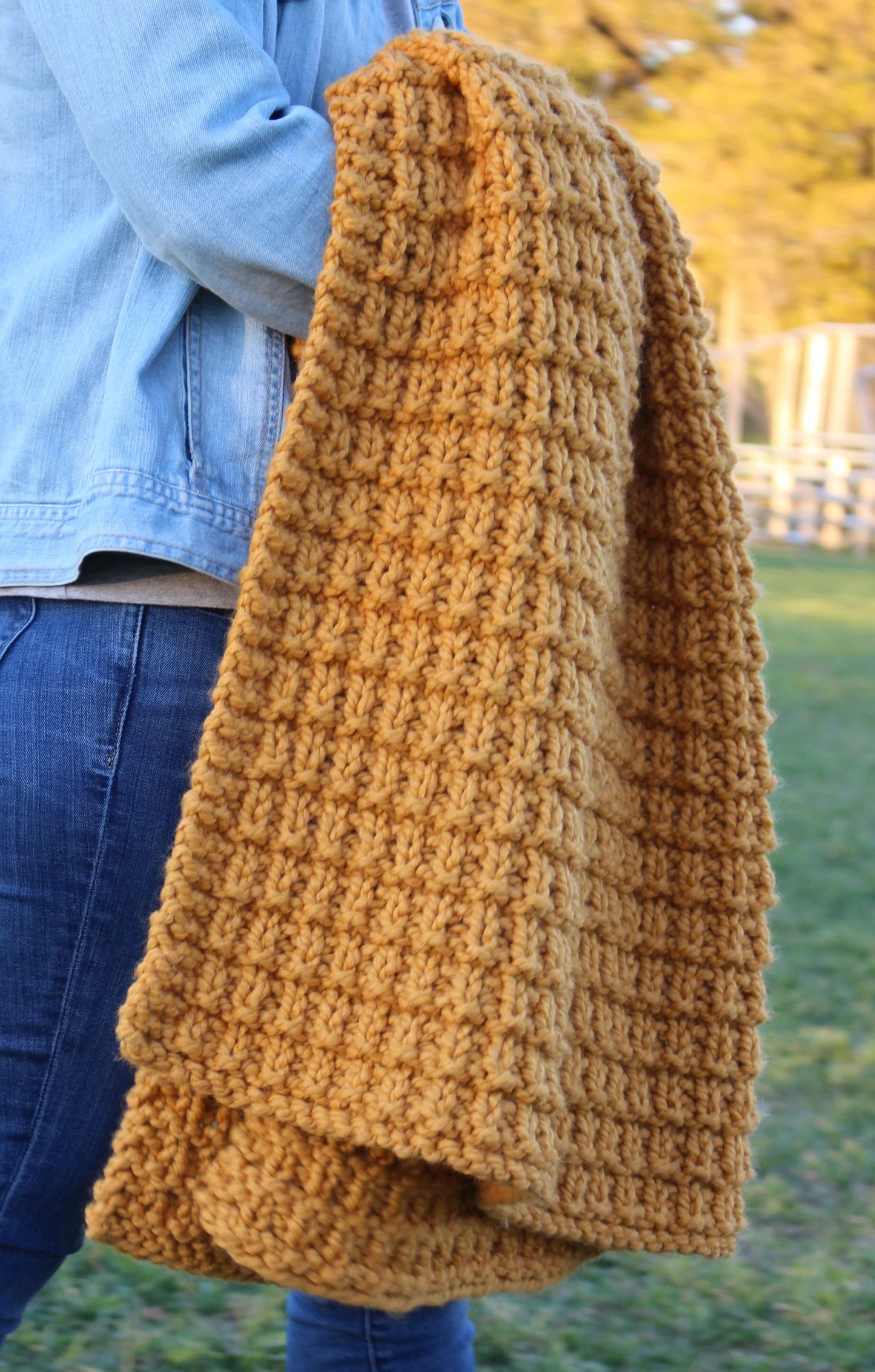 Knit Kit - Game Time Blanket