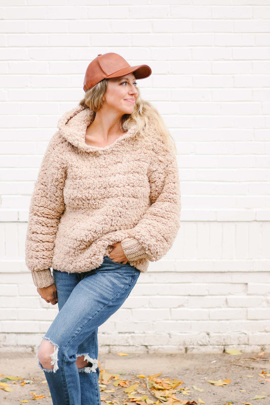 Crochet Kit - The Sherpa Hoodie
