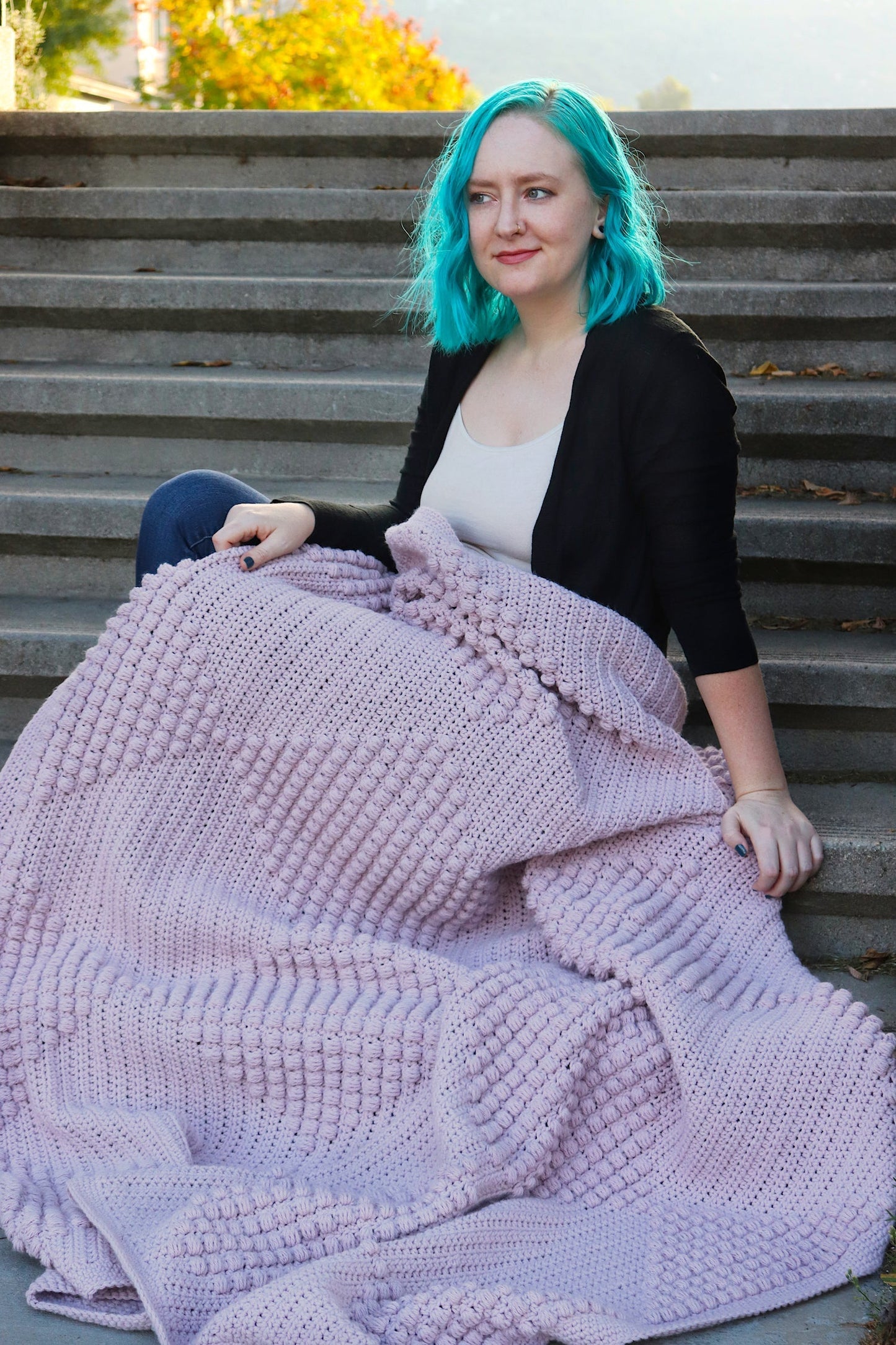 Crochet Kit - Bridget Bobble Blanket
