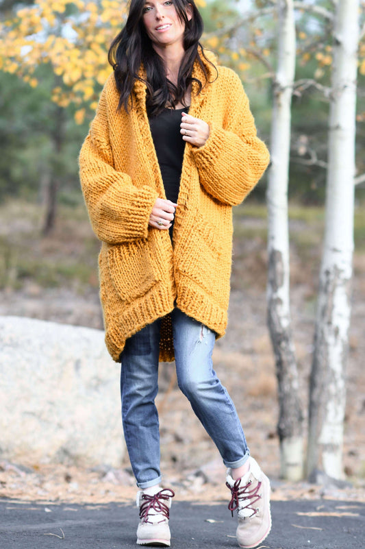 Knit Kit - Big Coat Cardigan