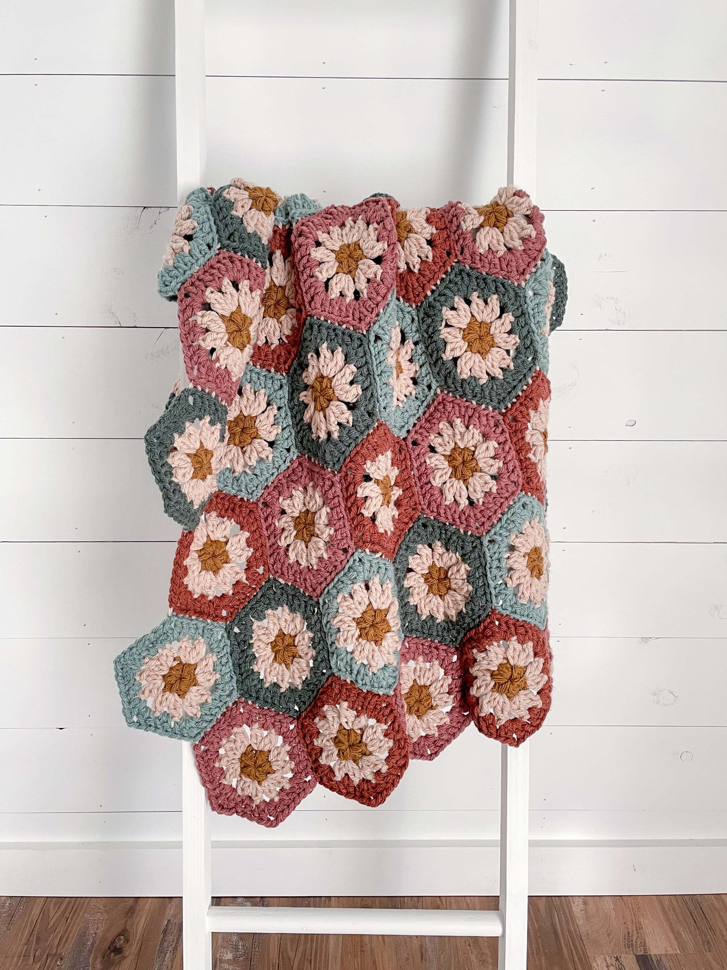 Crochet Kit - Harvest Hexi Quilt
