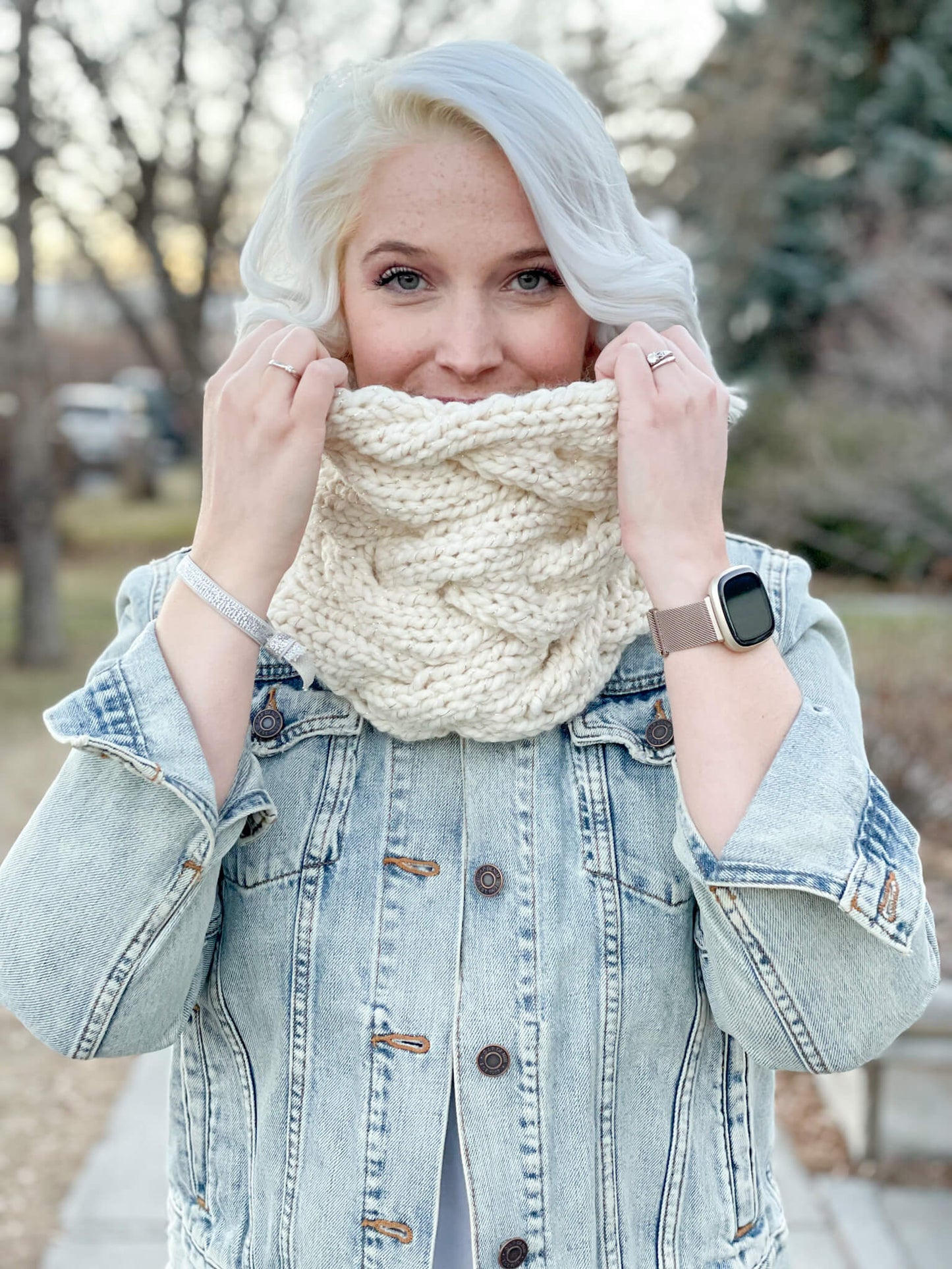 Knit Kit - Celebration Braided Cowl