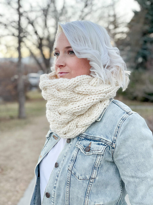 Knit Kit - Celebration Braided Cowl