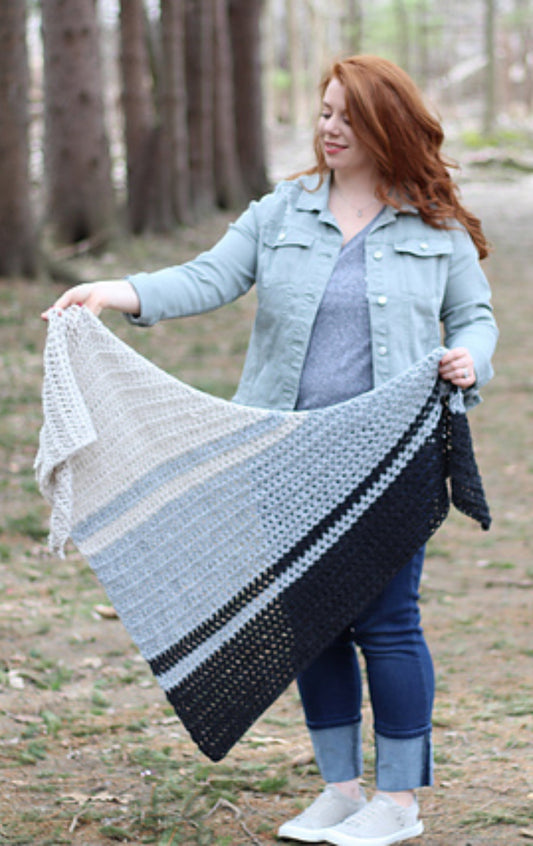 Crochet Kit - North Woods Shawl
