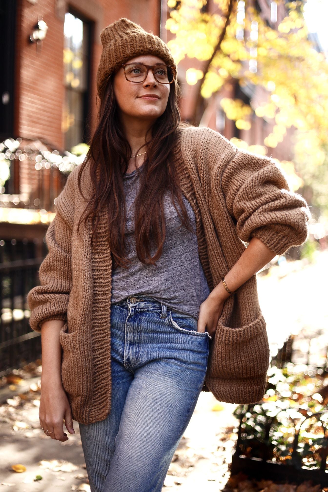 Knit Kit - Campus Cardigan