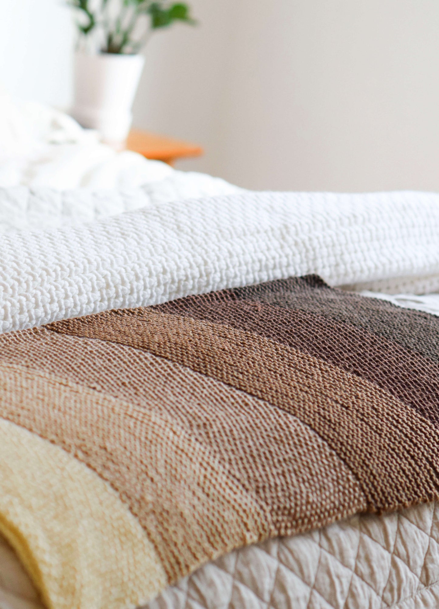Knit Kit - Two Stitch Fade Blanket