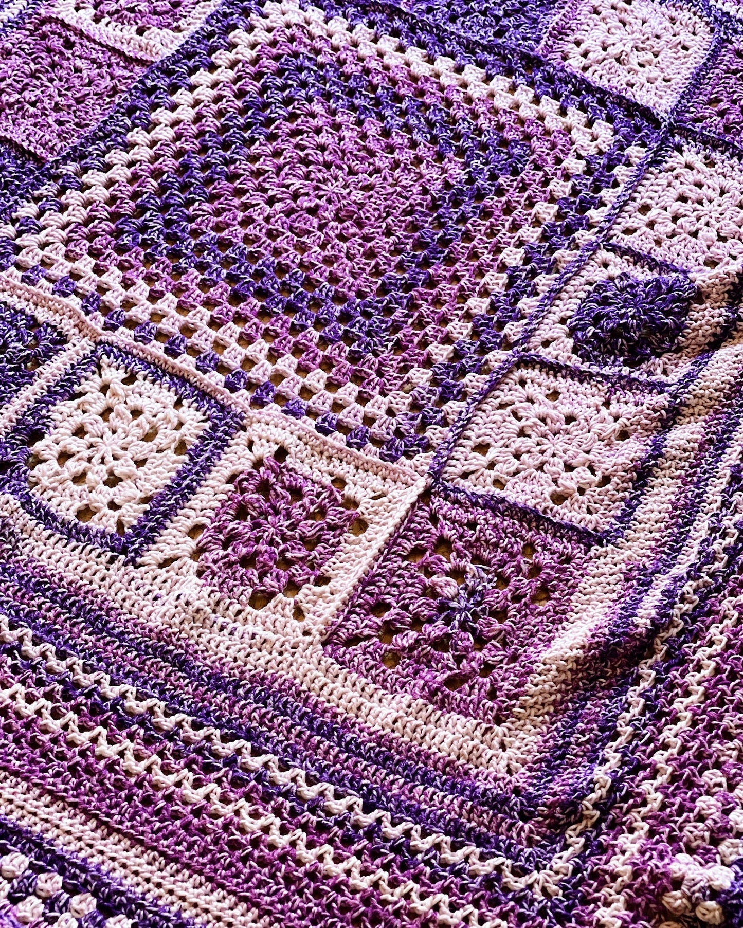 Crochet Kit - Violet Lily Afghan