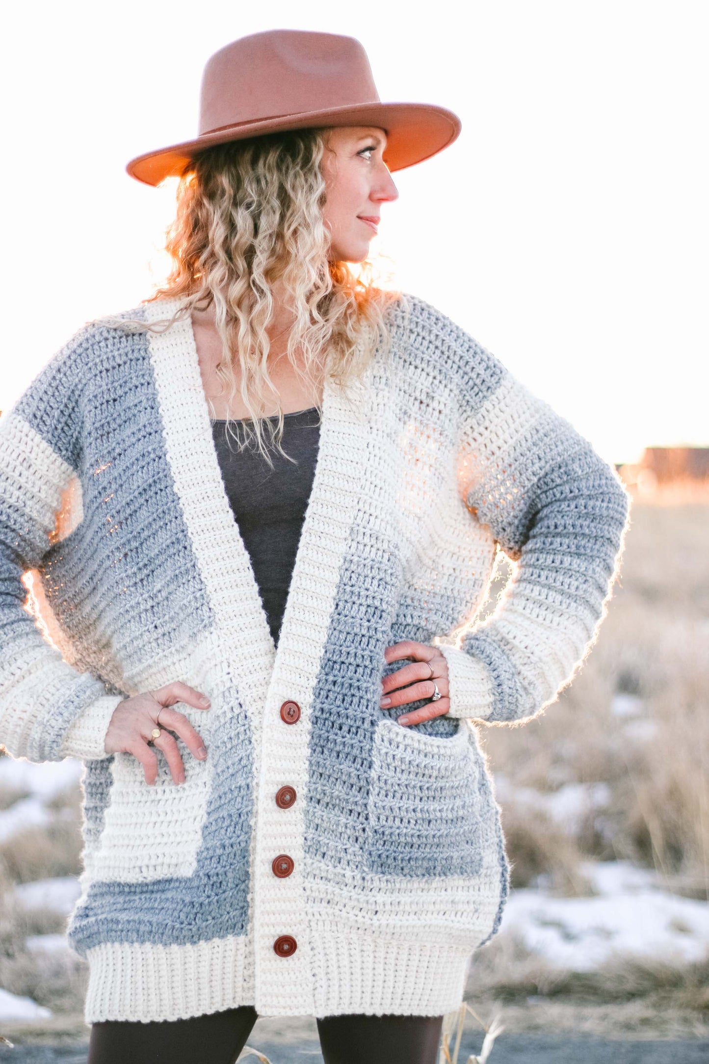 Crochet Kit - The Patchwork Party Cardi Lite