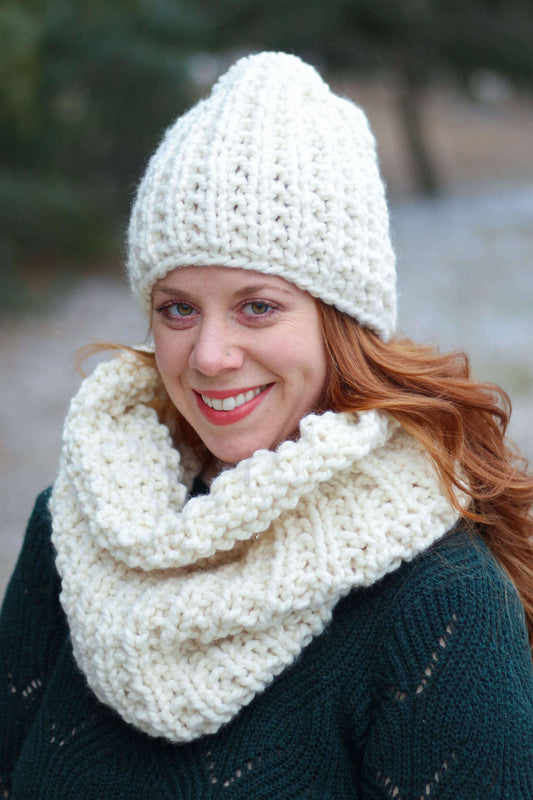 Knit Kit - Tullamore Toque & Cowl