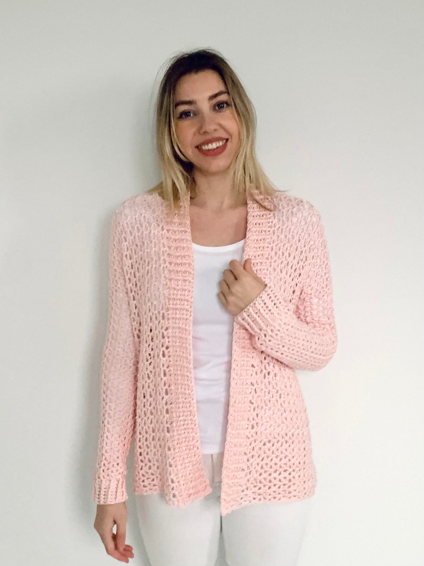 Crochet Kit - V-Stitch Cardi
