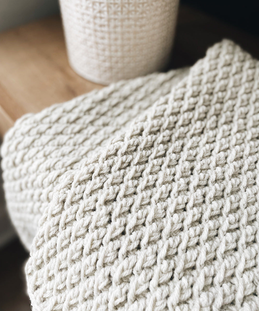 Crochet Kit - Poste Throw