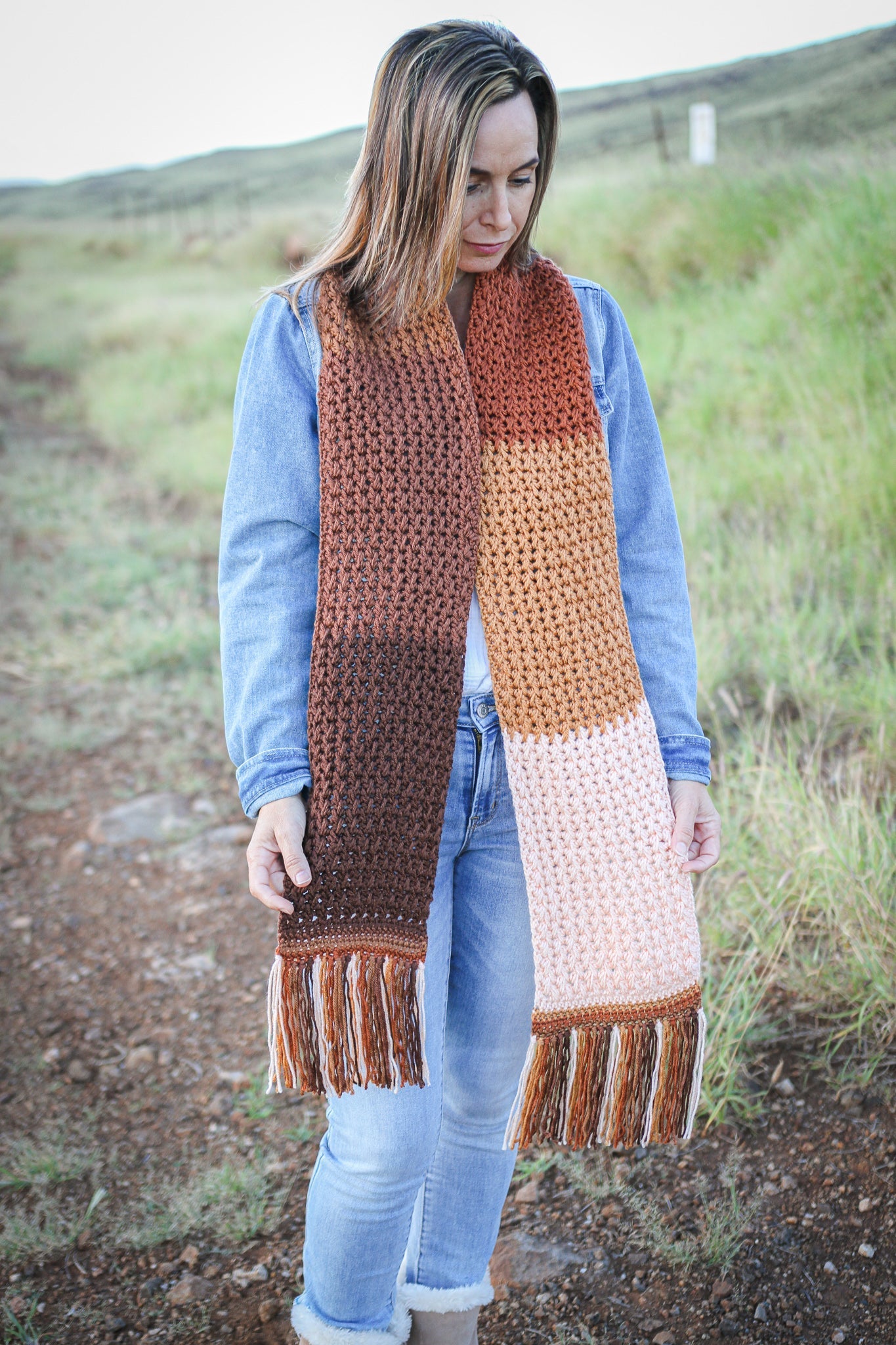 Crochet Kit - Quill Scarf