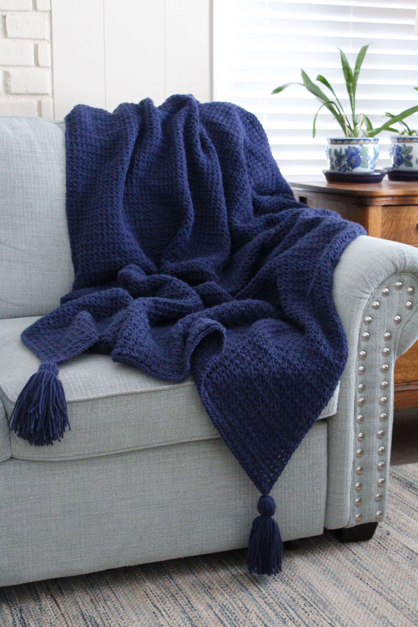 Crochet Kit - Mariner Throw