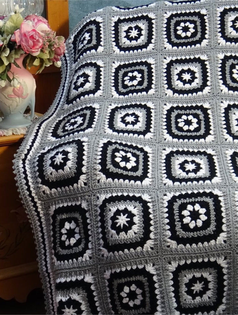 Crochet Kit - Starry Night Afghan