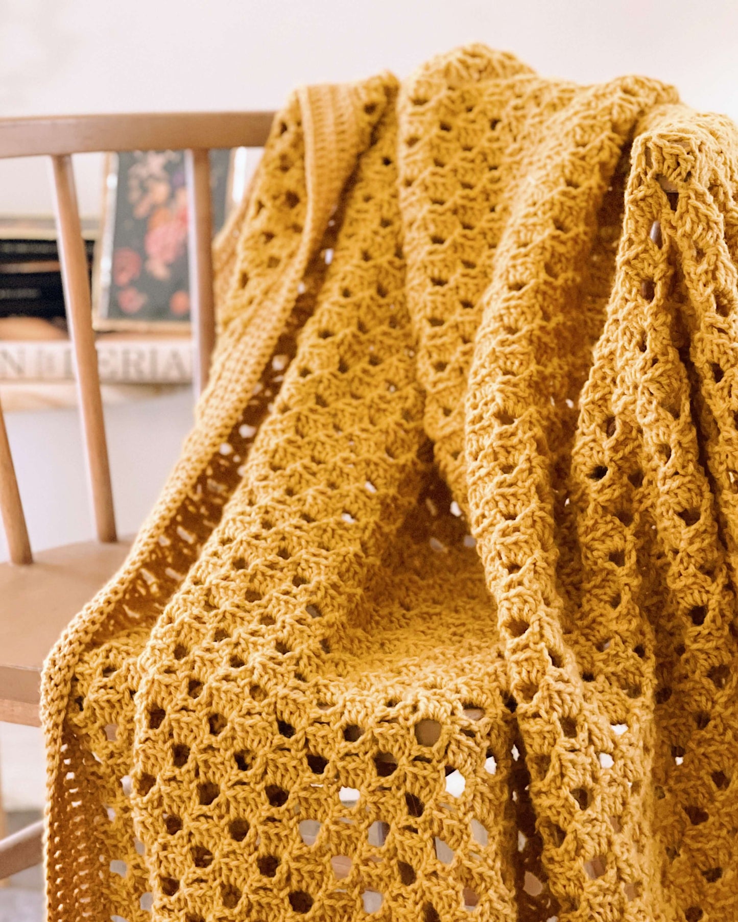 Crochet Kit - Gilded Throw