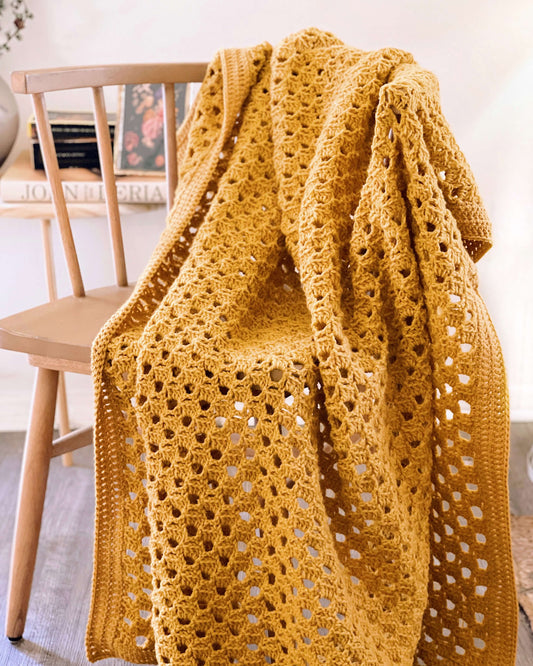 Crochet Kit - Gilded Throw