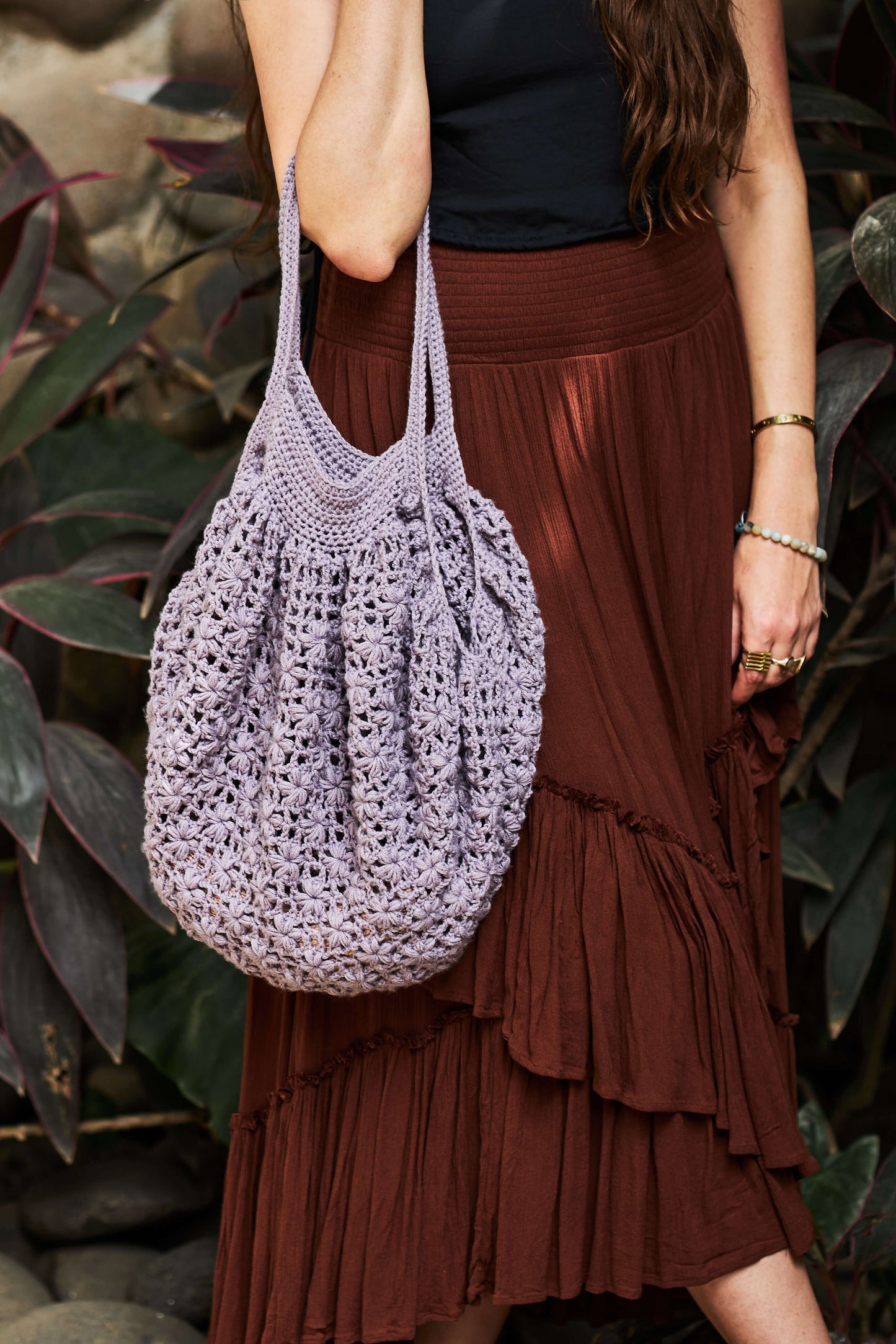 Gardenia Market Tote (Crochet)