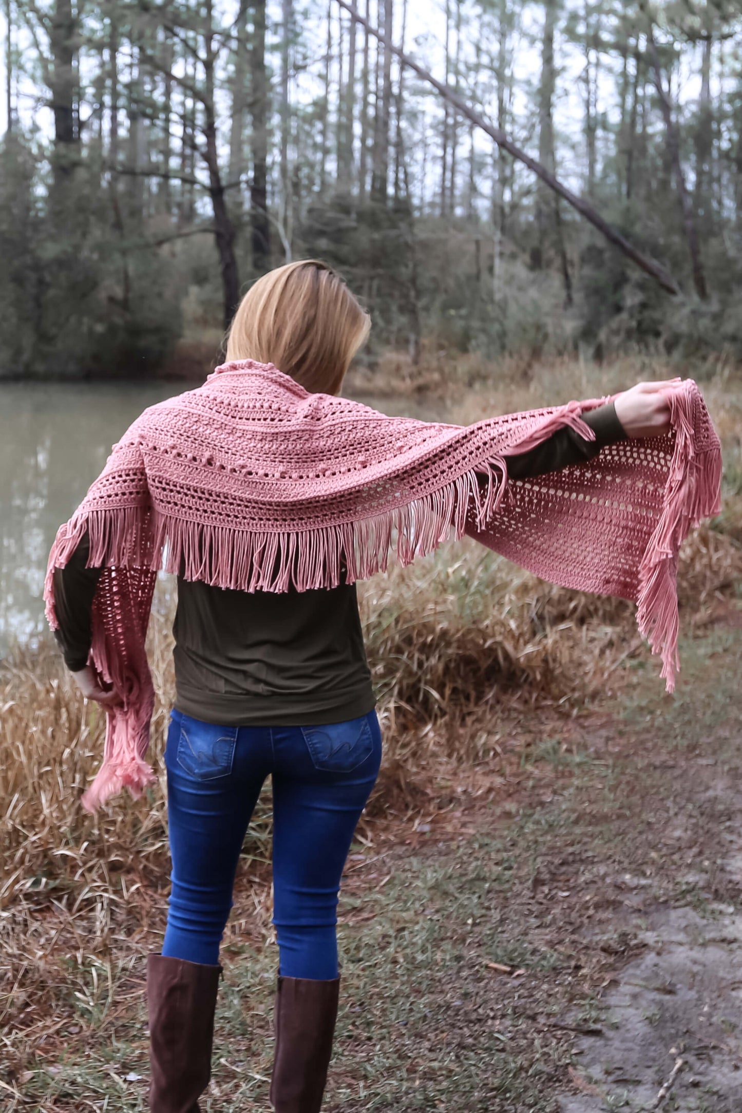 Crochet Kit - Sampler Shawl