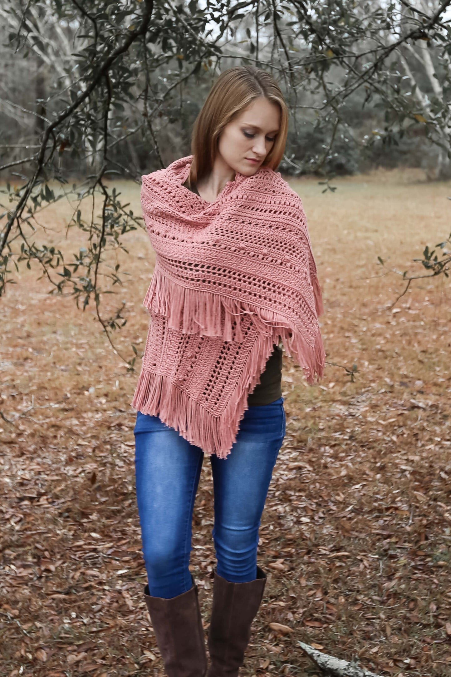 Crochet Kit - Sampler Shawl