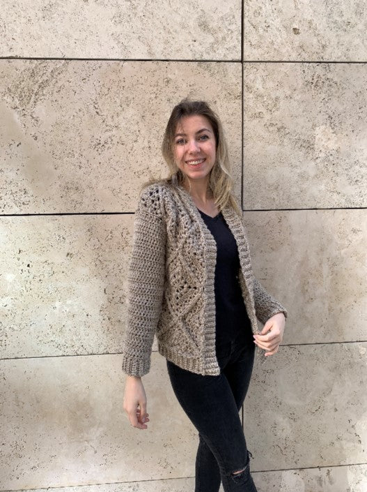 Crochet Kit - Tulip Square Cardi