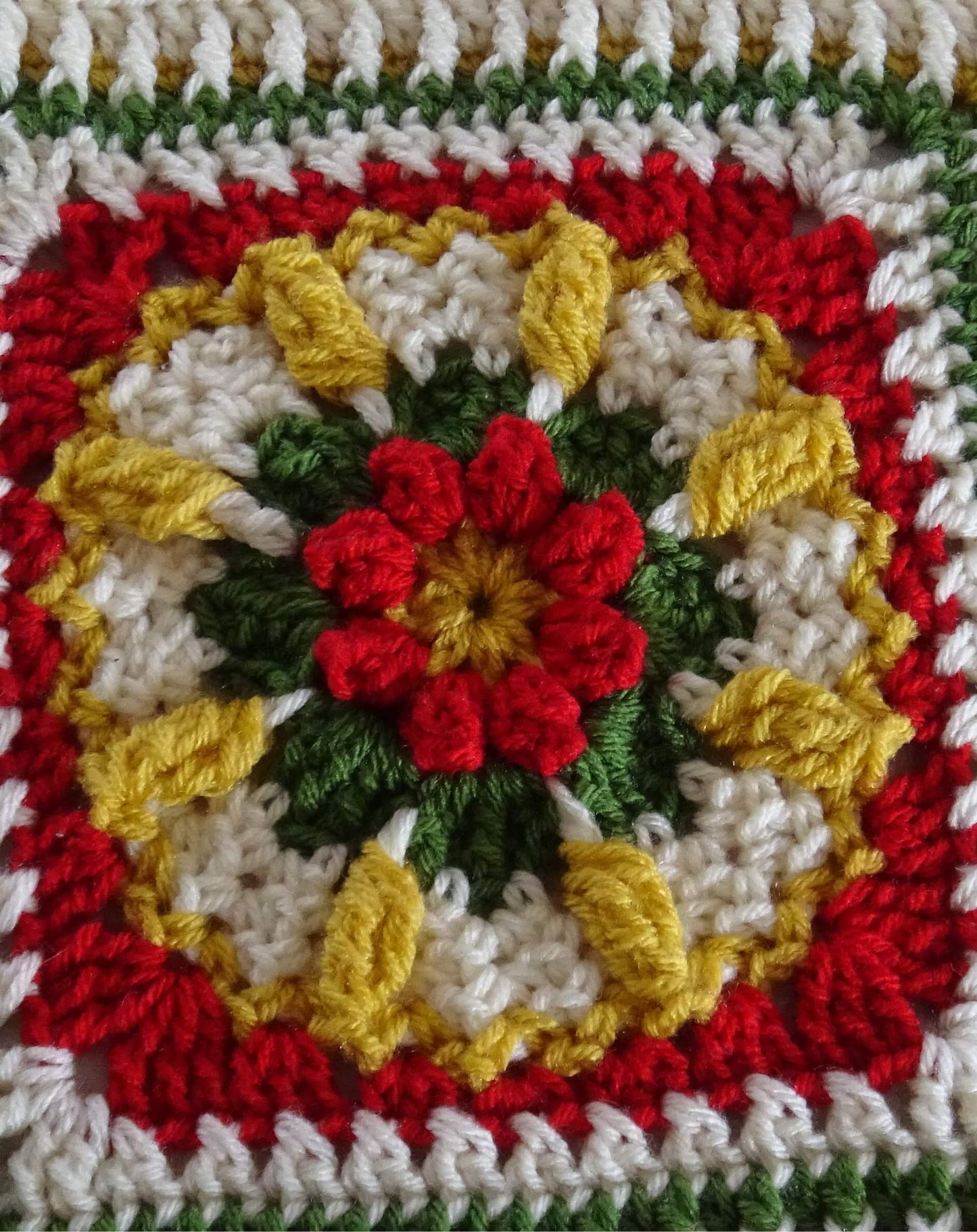 Crochet Kit - Grandma’s Garden Afghan