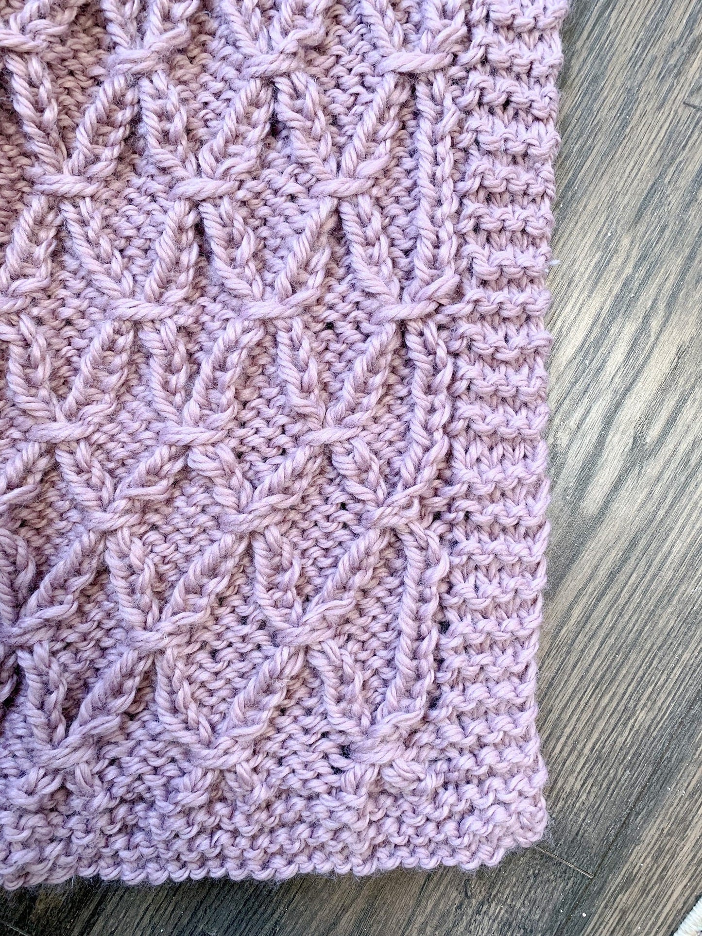 Knit Kit - The Smocked Spring Throw