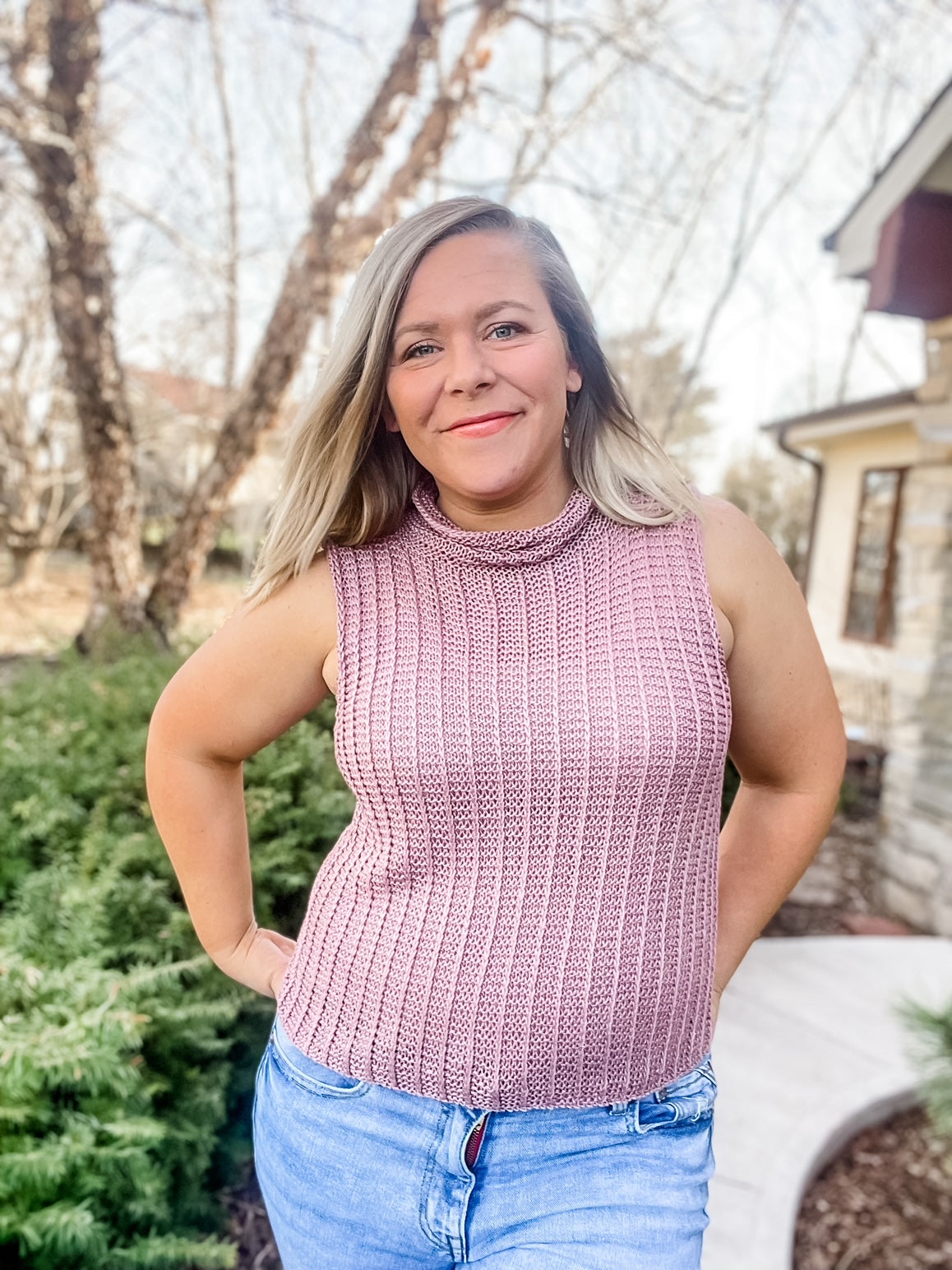 Knit Kit - Linear Tank
