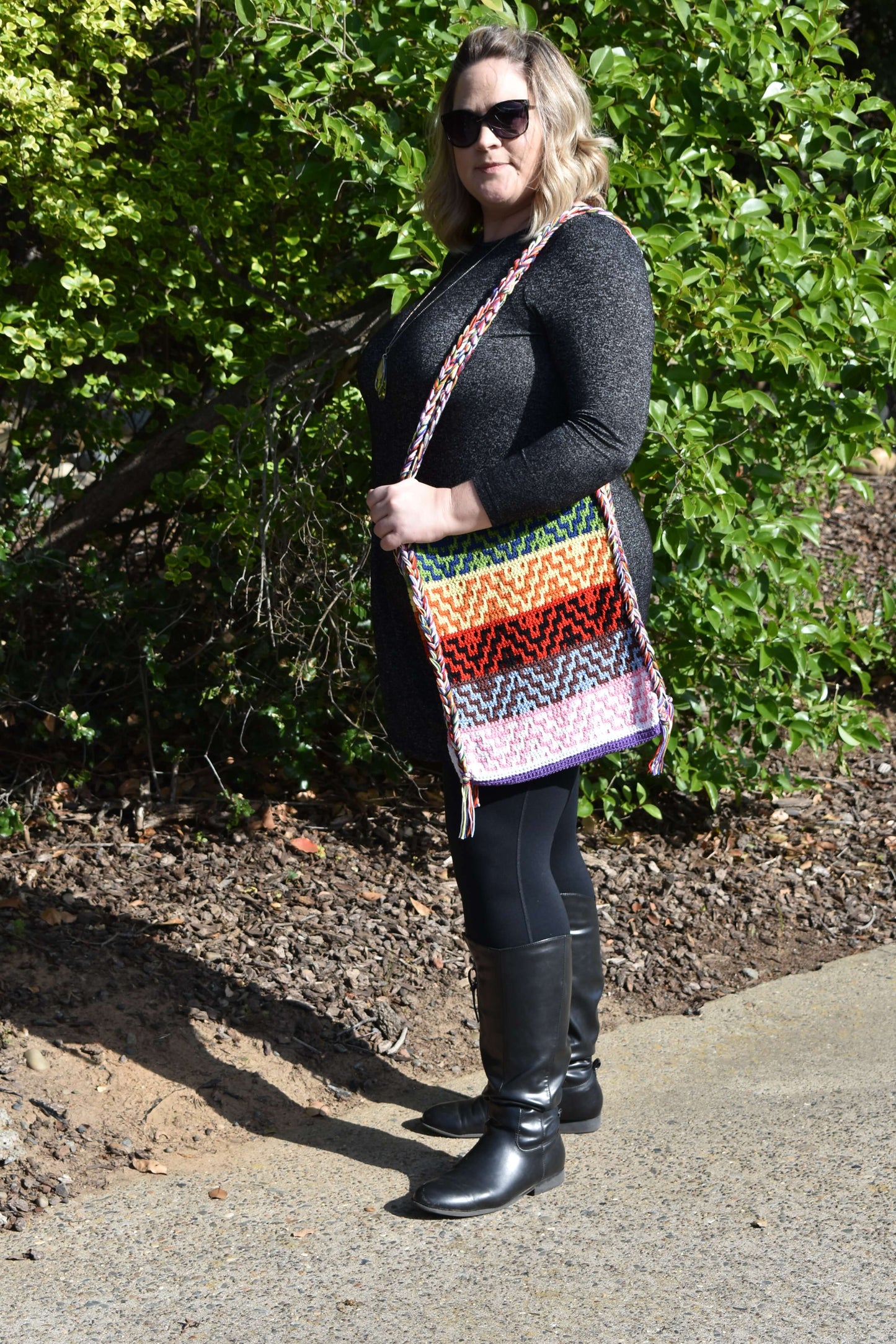 Crochet Kit - Free 2 Be Crossbody Bag