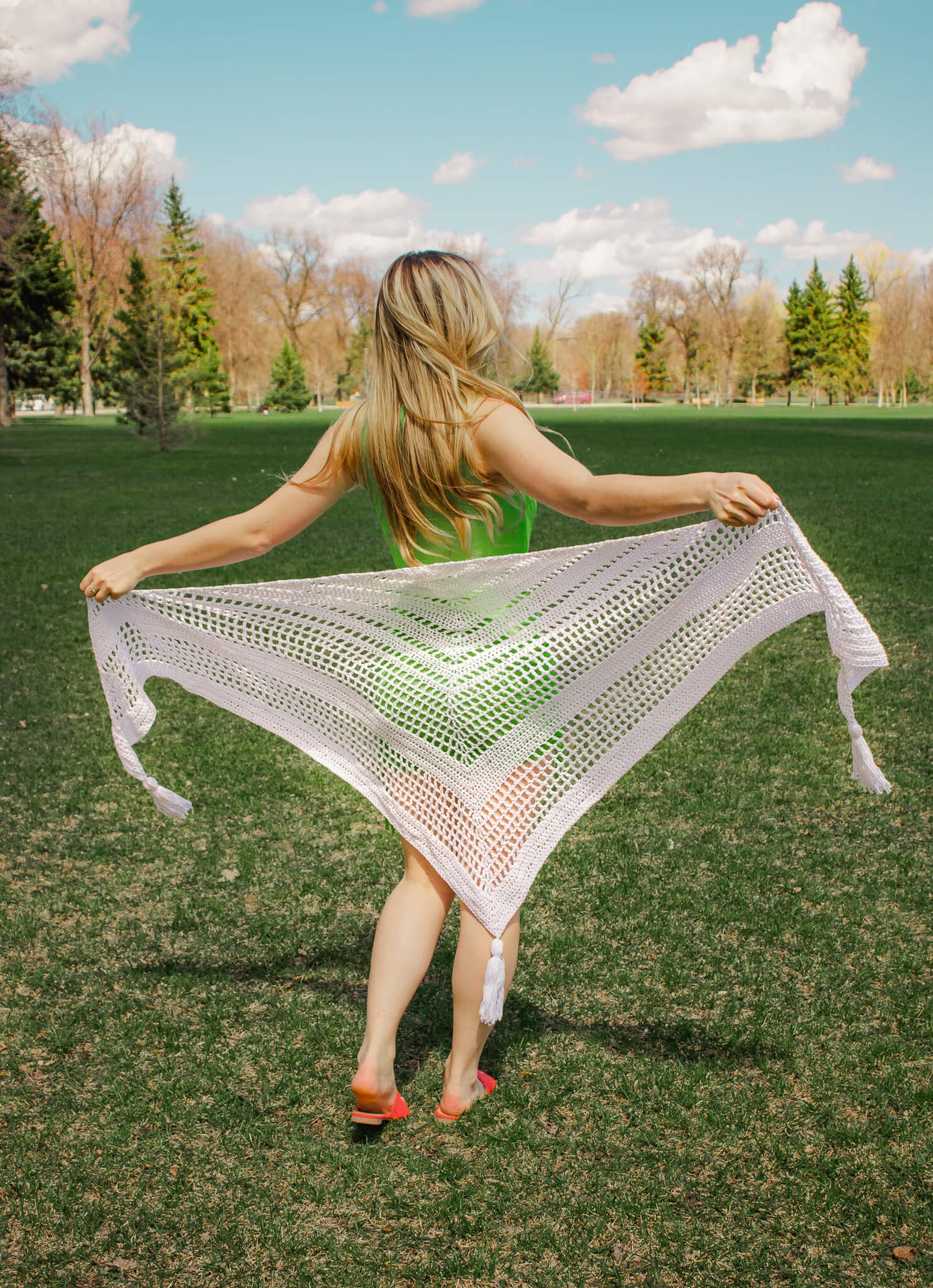 Crochet Kit - Tilstone Triangle Wrap