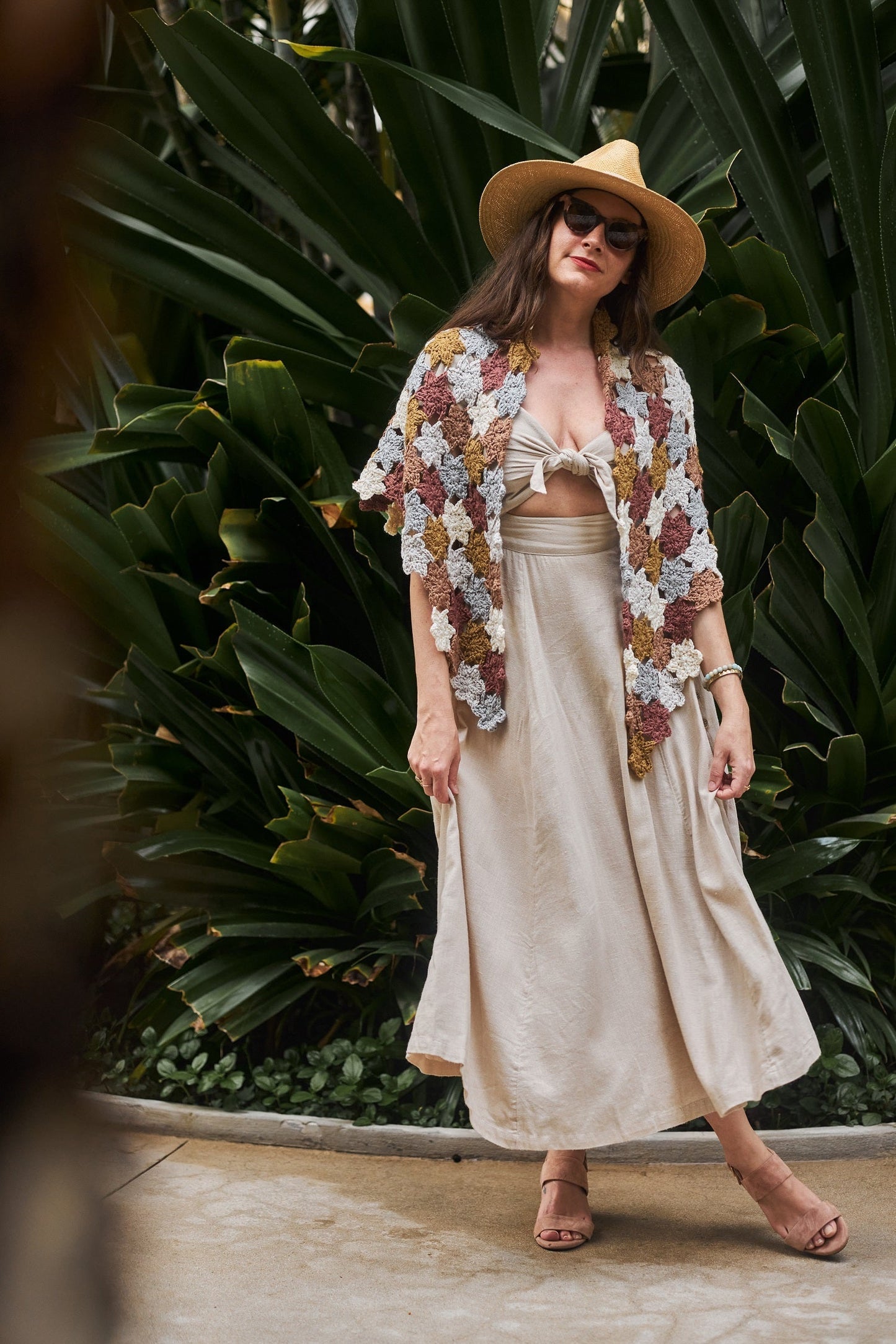 Crochet Kit - Midnight Jasmine Wrap