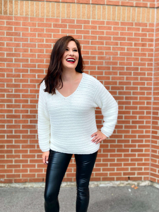 Crochet Kit - Cozy Cumulus Sweater