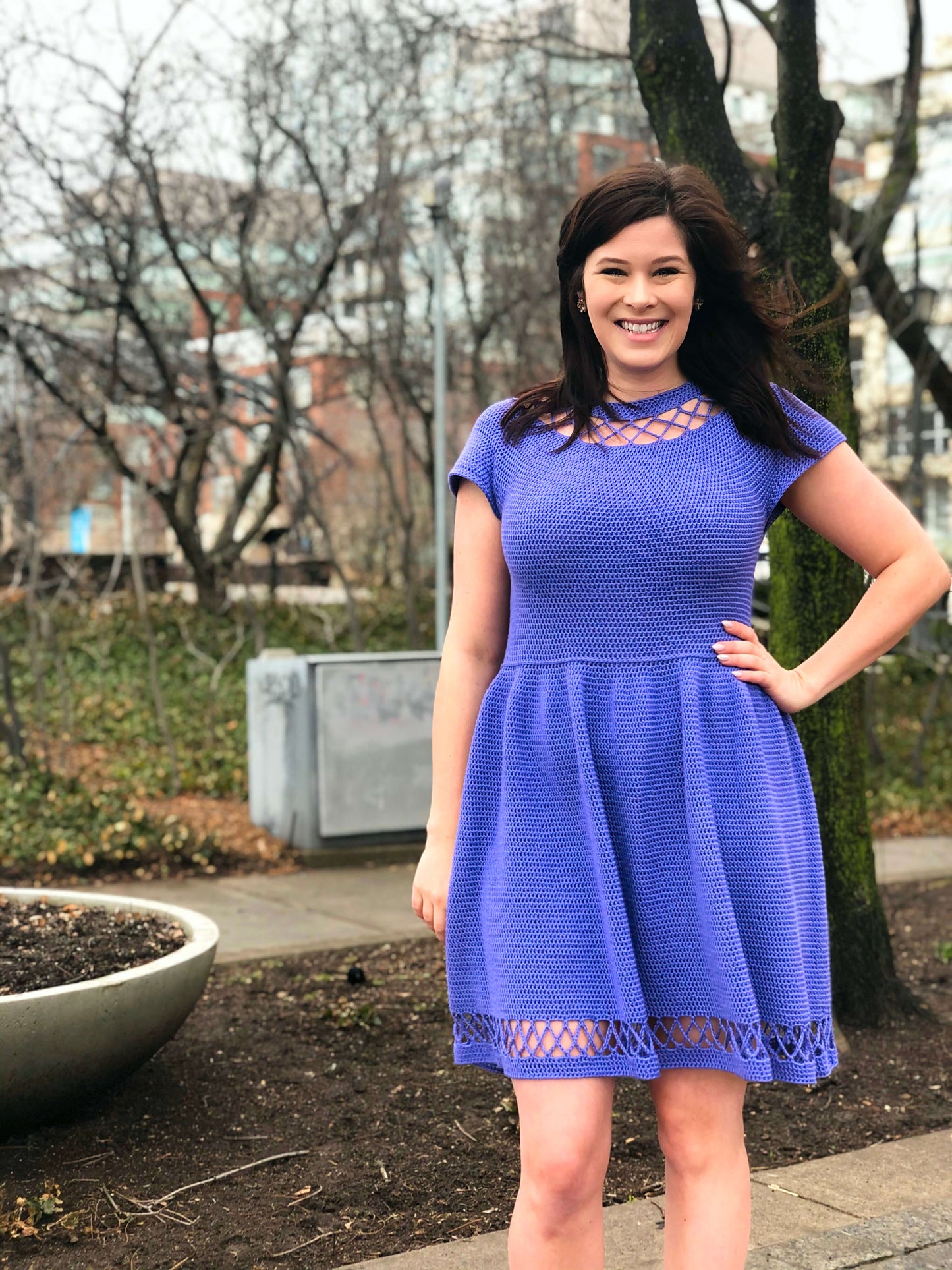 Crochet Kit - Lattice Lace Dress