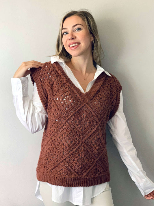 Crochet Kit - Tulip Square Spencer