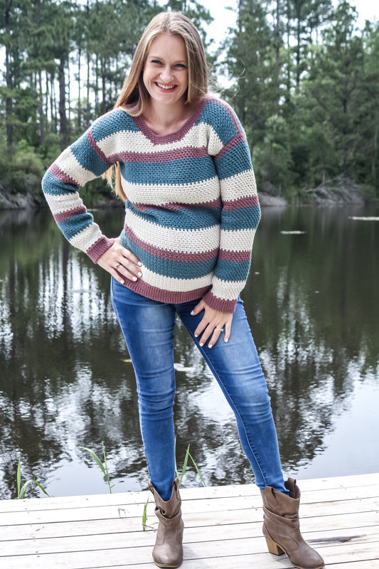 Crochet Kit - Pima Pullover Sweater
