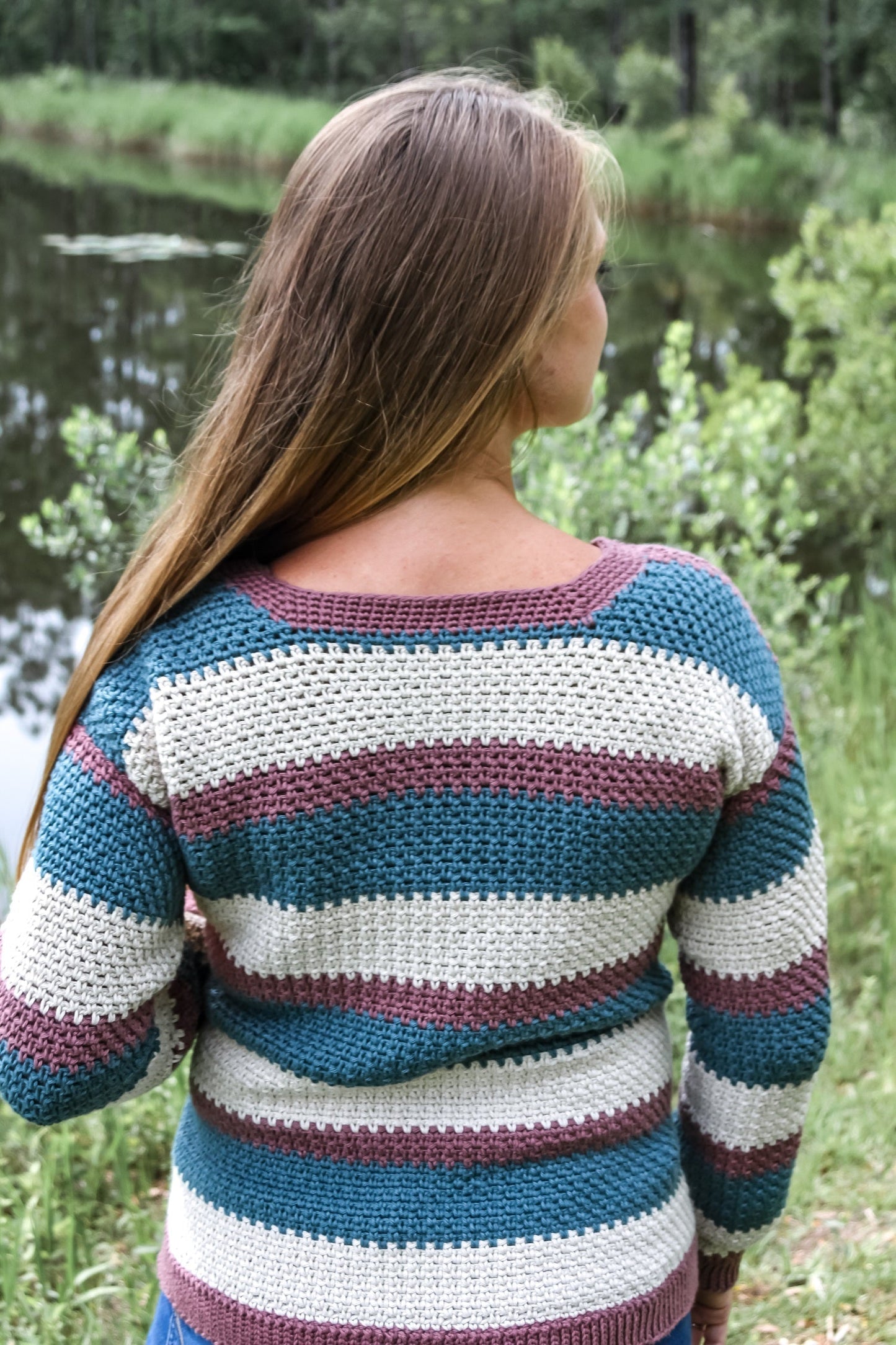Crochet Kit - Pima Pullover Sweater